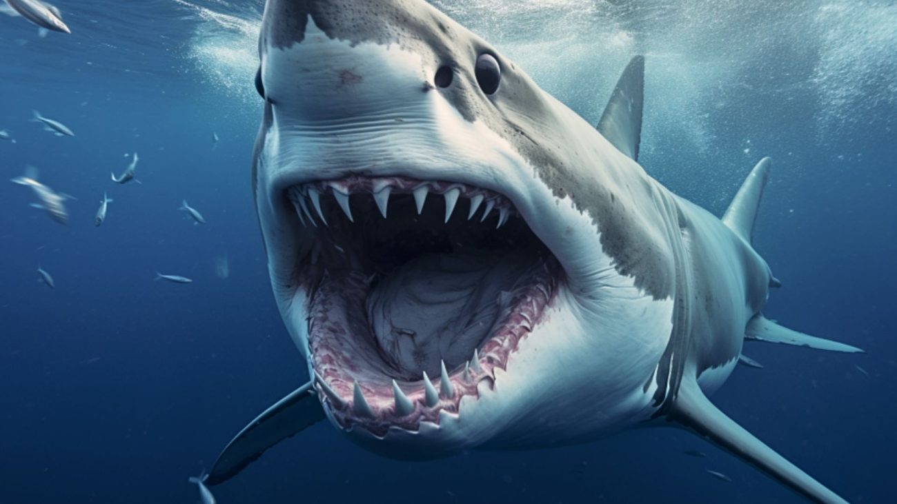 Shark Image made with Midjourney A.I.
