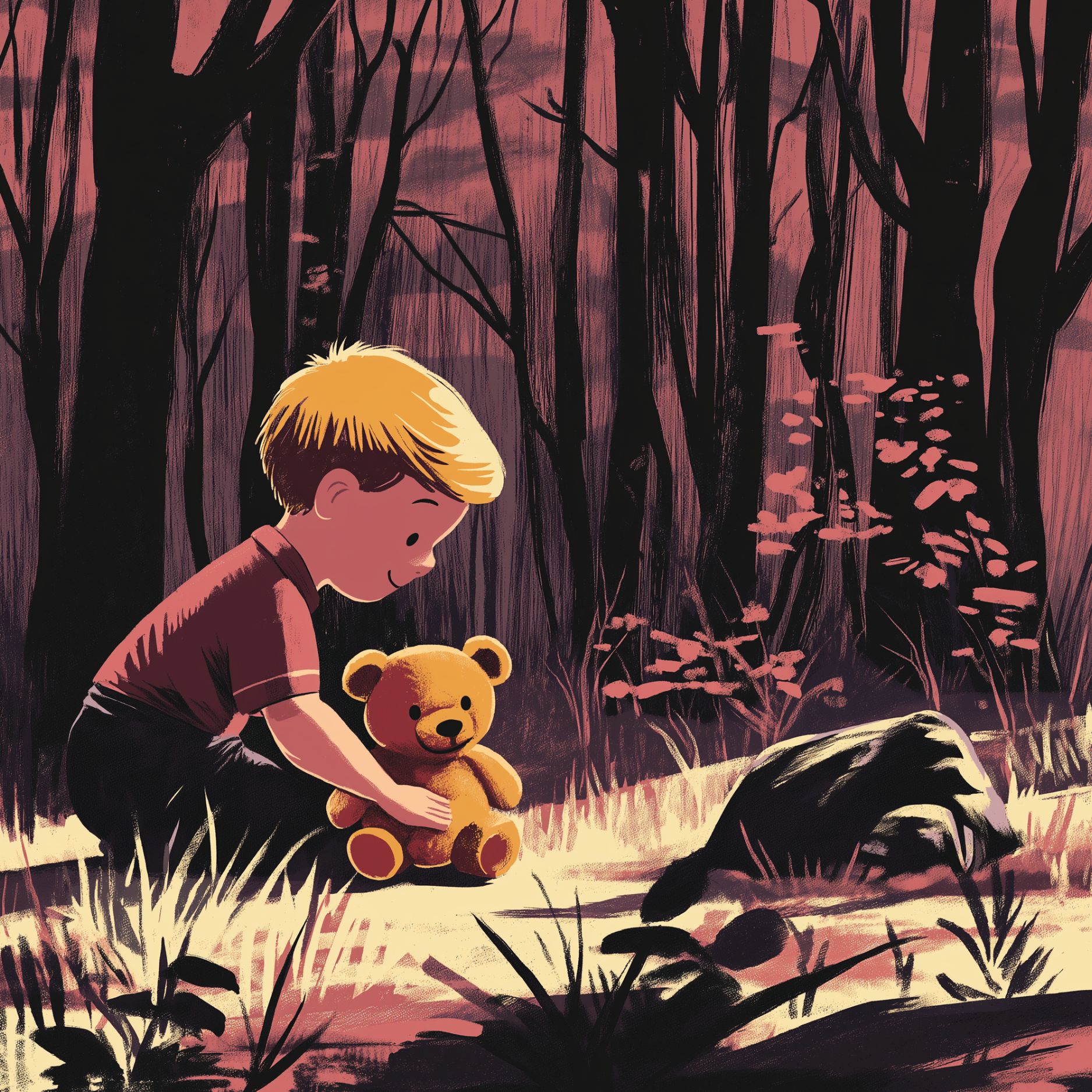 Vintage Storybook Drama