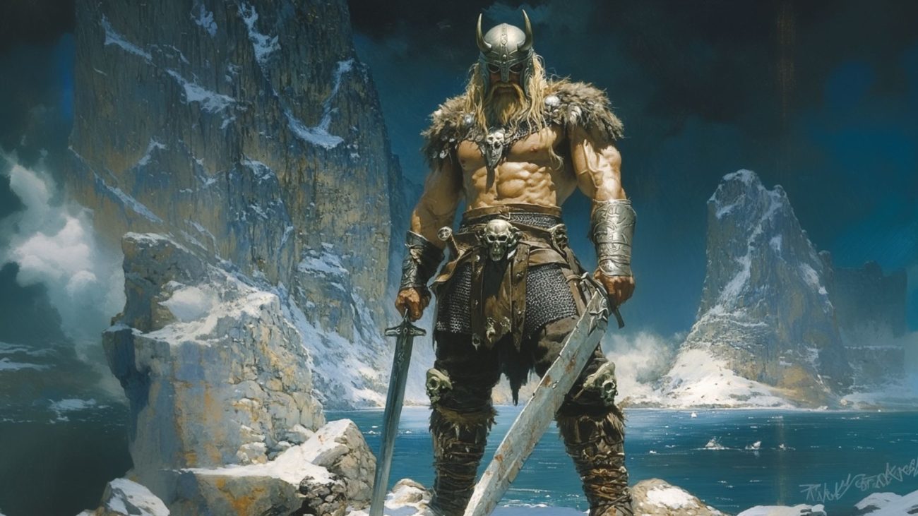 Viking Warrior AI Generated (Free Prompt)