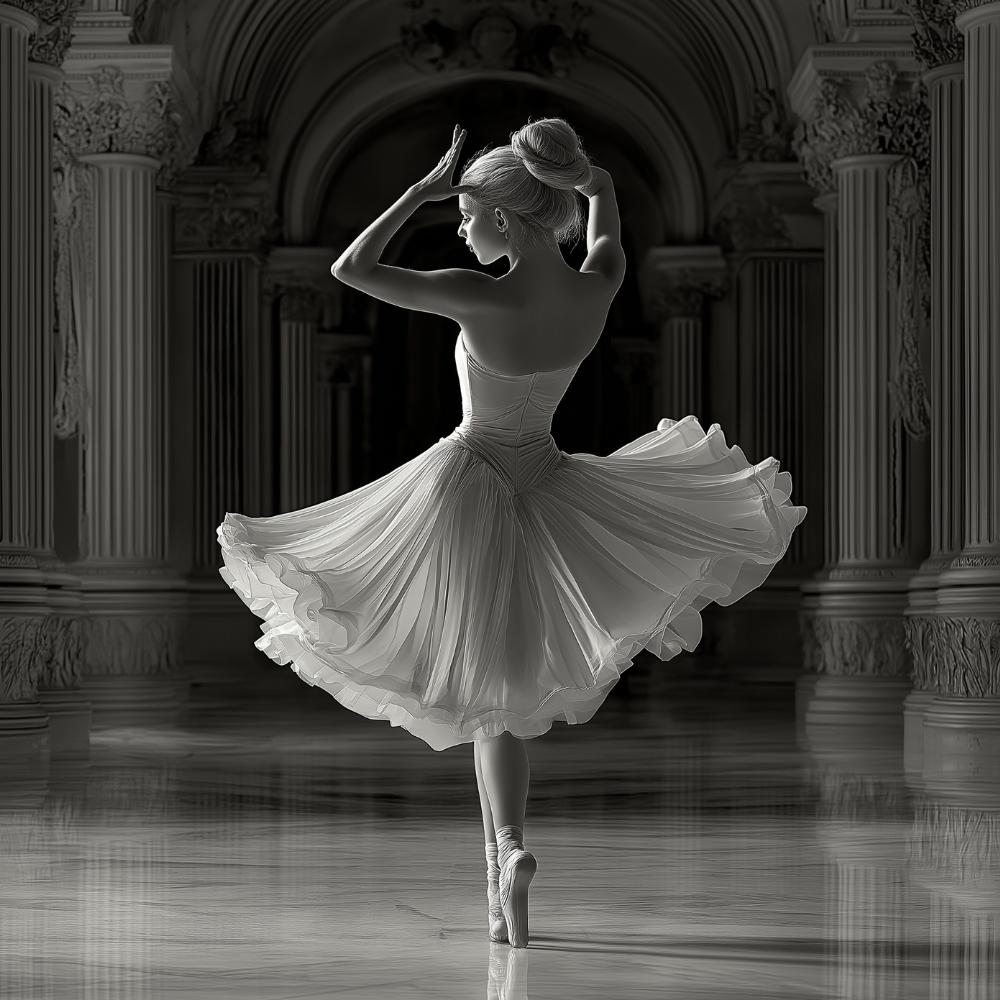 Ballet Dancer in Midjourney