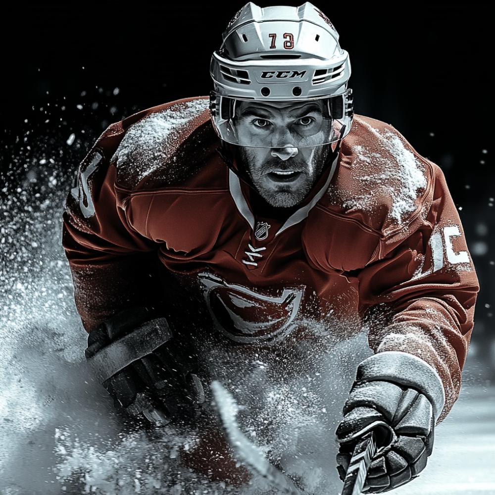Cinematic Hockey Player AI